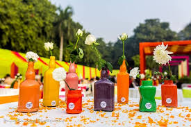 Coral and gold indian wedding mandap decor by suhaag garden captured by tampa wedding photographer kimberly photography at innsibrook resort and spa in palm harbor florida. 6 Decor Themes For An Outstanding Indian Wedding Celebration Wedding Planning And Ideas Wedding Blog