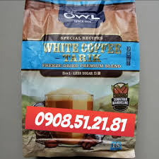Owl White Coffee Tarik Less Sugar Ca Phe Trắng Ca Phe