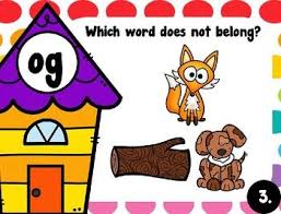Word Family Power Point Word Families Words Powerpoint