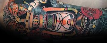 Now this is one meaning that might not be obvious to people who have never looked up the symbolism of lanterns. 50 Traditional Lantern Tattoo Designs For Men Bright Ink Ideas