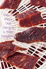 How To Make Deer Jerky In A Meat Dehydrator Deer Recipes Deer Meat Recipes Deer Burger Recipes