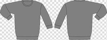 Gray Sweatshirt Hoodie T Shirt Sweater Template Bluza Template Transparent Background Png Clipart Hoodie Illustration T Shirt Sketch Supreme Sweater