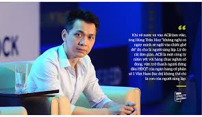 Ông trần hùng huy rất ít khi trả lời phỏng vấn trực tiếp báo chí kể từ khi được bầu làm chủ tịch hđqt acb năm 2012. Tráº§n Hung Huy Vá»‹ Chá»§ Tá»‹ch Ngan Hang Ä'áº·c Biá»‡t Nháº¥t Viá»‡t Nam
