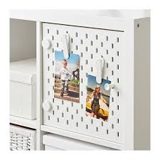 Kallax Insert With Pegboard White Ikea Kallax Ikea Kallax Kallax Insert