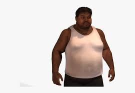 Why, yes, dude, this is hotgirl14. Com Fat Man In Line Transparent Fat Guy Png Png Download Kindpng