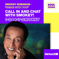 All we care about? Talking to Smokey Robinson, of course 🌟 Call in for a  chance to chat with him! Hear more at:  https://sxm.app.link/BeingWithYouCallInFB
