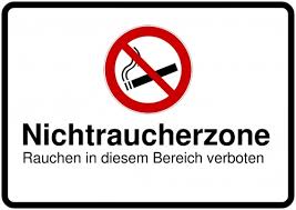 2 verbotsschilder 'rauchen verboten' im querformat und im hochformat. Schilder Selbst Gestalten Und Drucken