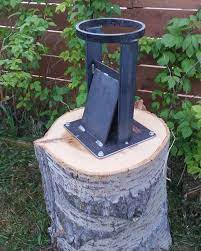 Kindling Splitter Metalwork Welding Fabrication Metaldesign Metal Handmade Woodsplitters Firewood Welding Projects Welding Art Wood Splitter
