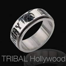 Sons Of Anarchy Spinner Ring For Men In Stainless Steel Rings For Men Rings Stainless Steel Rings