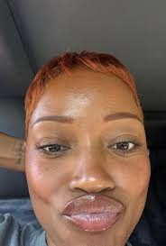 Keke Palmer shows off her new hair style. Short hair don't care. Yall  feeling it?