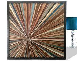 Reclaimed Wood Starburst Art Geometric Art Custom Wall Art Etsy Reclaimed Wood Artwork Wood Art Custom Wall Art