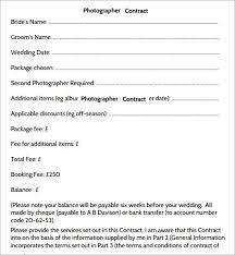 Wedding photography contract (free template). Photography Contract 7 Free Pdf Download Wedding Photography Contract Template Photography Contract Wedding Photography Contract