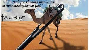 Zu viele köche verderben den brei. A Hymn It Is Easier For A Camel To Go Through The Eye Of A Needle Letterpile
