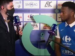 French ligue 2 table live. Ligue 2 Forward Adorably Tries To Pick The Whole Stand Instead Of His Motm Trophy Thick Accent