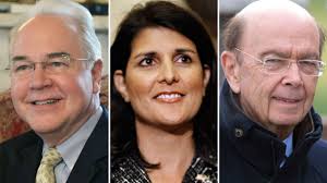 Ross, Haley y Price: ¿lograrán su confirmación en el gabinete de Trump?