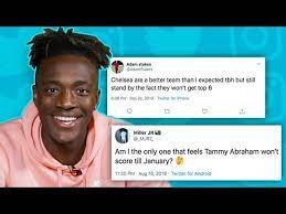 We did not find results for: Video Tammy Abraham Responds To Doubting Tweets From This Summer Chelsea News
