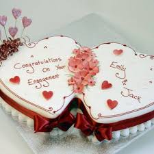 You can use the colors you will be using in your wedding. Engagement Cakes Singapore Engagement Cakes Ideas