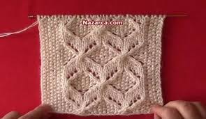 Kelebekler Pirinc Tarlasinda Orgu Modeli Turkce Videolu Nazarca Com Orgu Desenler Orgu Desenleri
