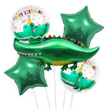 Amazon.com: Jumbo 38” Alligator Balloon & 18inch Crocodile Balloon for  Alligator Theme Birthday Party Decorations Jungle Animal Party Supplies Alligator  Balloons Birthday : Toys & Games
