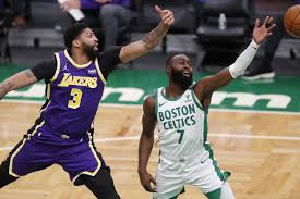 The lakers celtics rivalry is one of the most famous in all of sports, not just in the basketball world. Anthony Davis Scores 27 Points Helps Lebron S Lakers Hold Off Celtics