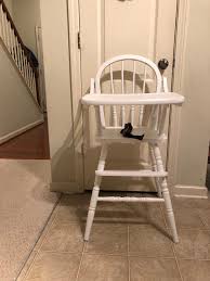 Professionally Painted Vintage Wooden High Chair Jenny Lind Antique High Chair Wood Highchair V In 2020 Vintage High Chairs Antique High Chairs Wooden High Chairs