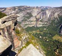 Glacier point offers a great view of half dome. Glacier Point Yosemite National Park U S National Park Service