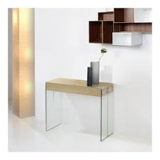 La console tire sa particularité de pouvoir être modulable en fonction de vos besoins. Console Chene Clair