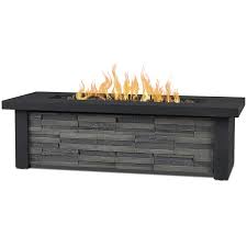 Charcoal grid and hook included. Real Flame Berthoud Propane Fire Pit In Stacked Stone C1460lp Ss