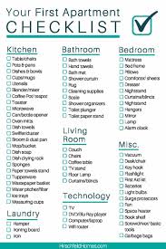 Download Apartment Checklist 32 Apartment Checklist New Apartment Checklist First Apartment Checklist