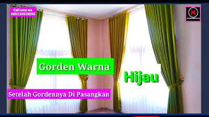 Jual background polos warna hijau kab deli serdang. New Curtains Kebumen Design Curtains