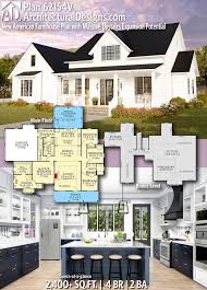 Plan 62154v New American Farmhouse Plan With Massive Upstairs Expansion Potential Modern Farmhouse Plans Farmhouse Plans Dream House Plans