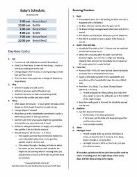 2 Month Baby Feeding Activity Schedule Templates