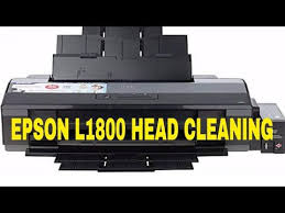 Epson L1800 Head Cleaning Youtube In 2020 Cleaning Epson Repair