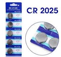 3V CR2025 Button Battery Lithium Battery for Weighing Scales Toys  Calculator Commonly used battery