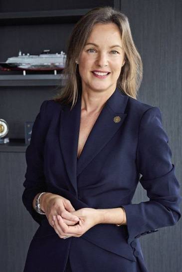 Leader – Anna Nash, President, Explora Journeys: "There's a sense of community onboard that you rarely find in a hotel setting"
