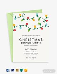 To edit the christmas dinner party invitations you only need to have on your computer or laptop with the latest version of adobe acrobat reader, you can download it free from here if you don't have it: Free 29 Psd Christmas Invitation Card Designs In Psd Ms Word Ai Apple Pages Publisher