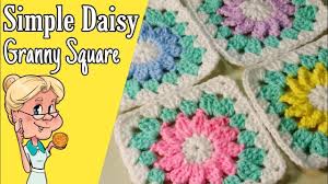 Simple Daisy Granny Square Crochet Tutorial Free Pattern Youtube Granny squares are one of the most versatile items to crochet. simple daisy granny square crochet tutorial free pattern