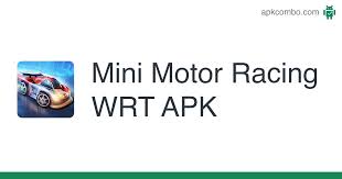 If you do not want to download the apk file, you can install mini motor racing wrt pc by connecting your google account with the emulator … Mini Motor Racing Wrt Apk 2 1 5 Juego Android Descargar