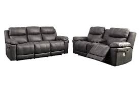 Throw a blanket and pillows on it, you'll have the perfect living room setup. Erlangen Power Reclining Sofa And Loveseat Set Ashley Furniture Homestore