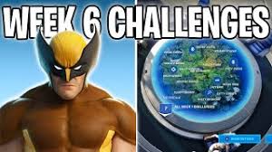 Better yet, there's a new wolverine challenge that lets players unlock his outfit. Fortnite Week 6 Challenges Leaked Unlock Wolverine Skin Classic Style This Week Youtube