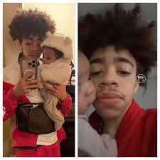 #KingHarris had eventful #Valentine’s day with his son. @the_next_king10