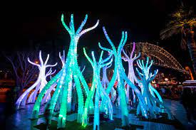A Wonderland Of Light Art For The World S Largest Outdoor Art Gallery Unusual Art Outdoor Art Art Gallery