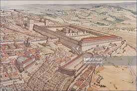 Exclusiverendering Of Jerusalem 1st Century Archeologist Jean Claude Picture Id110159591 1024 684 Ancient Jerusalem Architecture History Ancient Rome