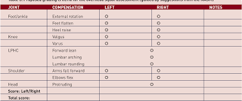 Pdf Screening Movement Dysfunctions Using The Overhead