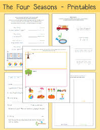 The Happy Housewife Home Schooling Homeschool Tips Printables Curriculum Reviews And More Seasons Worksheets Seasons Kindergarten Seasons Lessons