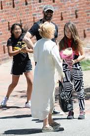 He may be a huge star, but his kids definitely manage to keep his ego. Hugh Jackman Hugs His Daughter Ava 10 After Her Dance Recital Hugh Jackman Jackman Dance Recital