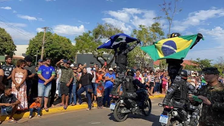 C&aacute;ceres celebra 7 de Setembro com grande desfile c&iacute;vico-militar