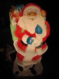 Large 42 Vintage Blow Mold Christmas Light Up Lawn Etsy Holiday Crafts Halloween Vintage Christmas Decorations Vintage Christmas