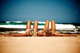 Image result for laying down on the beach