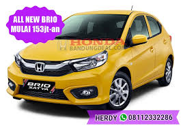 Varian honda brio merupakan hatchback yang pertama kali diperkenalkan pada 2012. Harga Honda Brio Bandung 2021 Promo Honda Bandung Deal